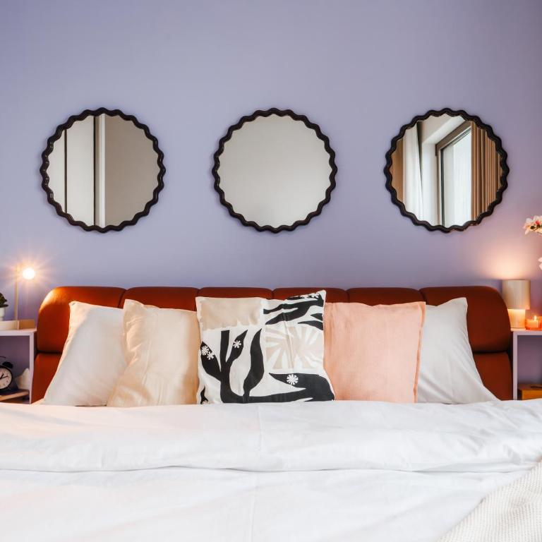 WF Italian Disco with Terrace, Cinema and Parking - Three-Bedroom Premium Apartment with Balcony - 38