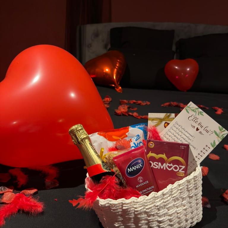 L'Envers SPA - Suite Romantique Metz Centre - Apartment mit 1 Schlafzimmer - 15