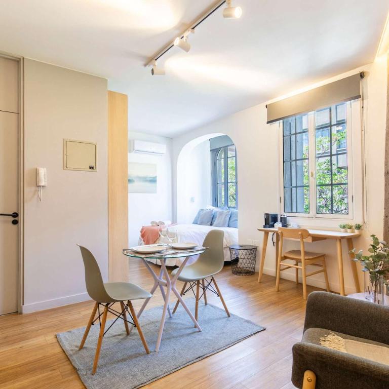 HOM l Wifi AirAcond Bohemio Museos Vida Lastarria - Apartment - 1