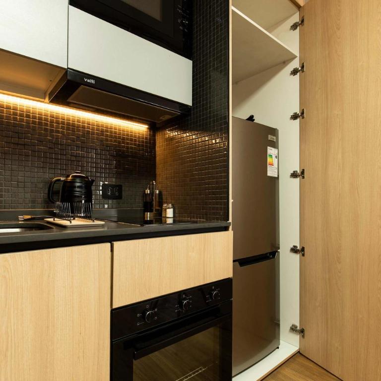 HOM l Wifi AirAcond Bohemio Museos Vida Lastarria - Apartment - 4