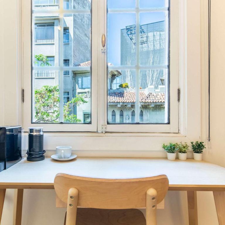 HOM l Wifi AirAcond Bohemio Museos Vida Lastarria - Apartment - 8
