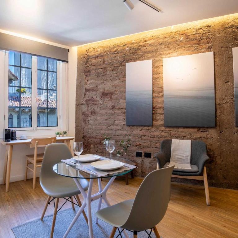 HOM l Wifi AirAcond Bohemio Museos Vida Lastarria - Apartment - 13