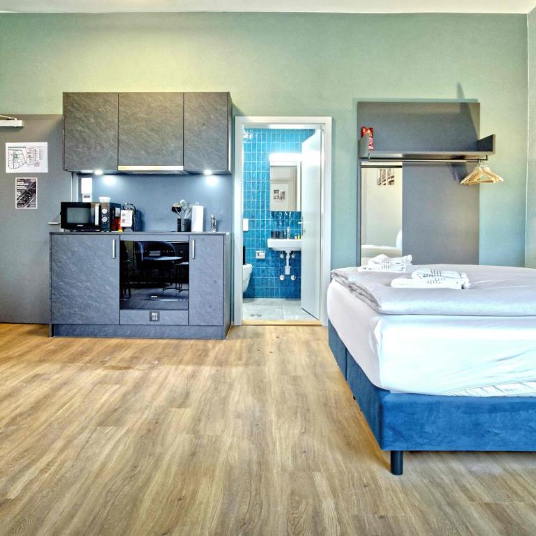 BANK House Studio L 104 - GRIWA RENT - Appartamento Monolocale con 1 Letto Matrimoniale - 4