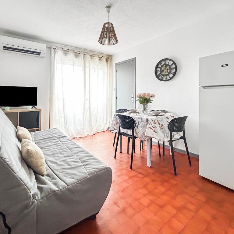 Cocon d'Azur, Port, Plages, Clim, Balcon - Appartement 1 Chambre - 2