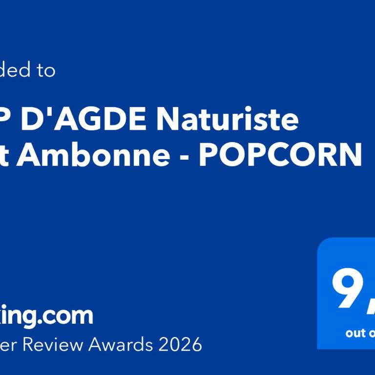 CAP D'AGDE Naturiste Port Ambonne - POPCORN - One-Bedroom Apartment - 11
