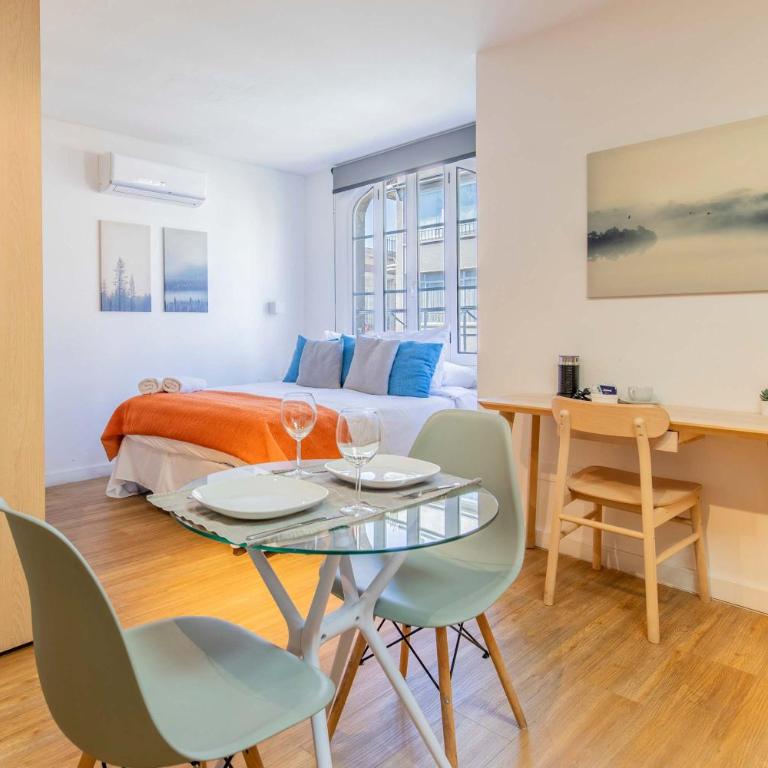 HOM I Wifi AirAcond Studio Cultura Vida Lastarria - Apartment - 1