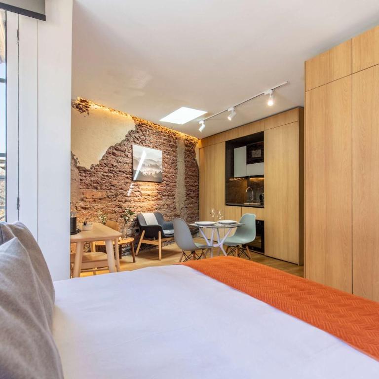 HOM I Wifi AirAcond Studio Cultura Vida Lastarria - Apartment - 12
