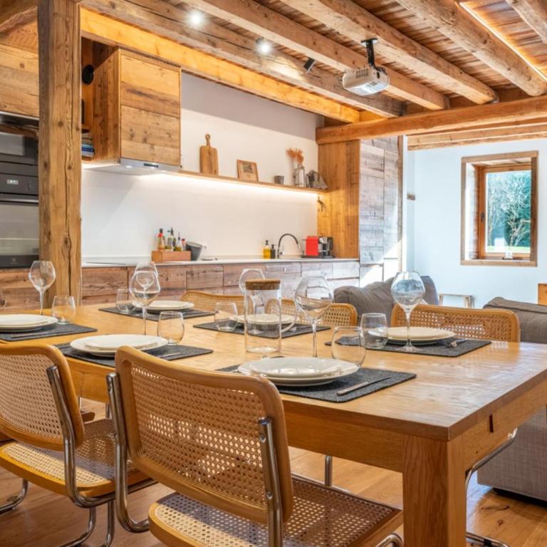 Pretty loft with view of Mont Blanc & glacier - Chalet - 5