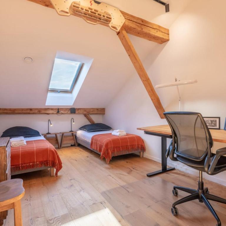 Pretty loft with view of Mont Blanc & glacier - Chalet - 15