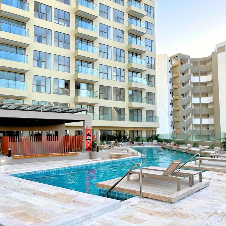 Luxury Sea Loft Apartaestudio cerca al Mar - Apartamento Loft de 1 dormitorio con balcón - 19