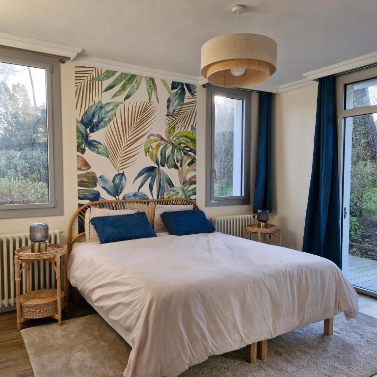 Les Jardins du Vincin - Chambre Lit King-Size - Vue sur Jardin - 1