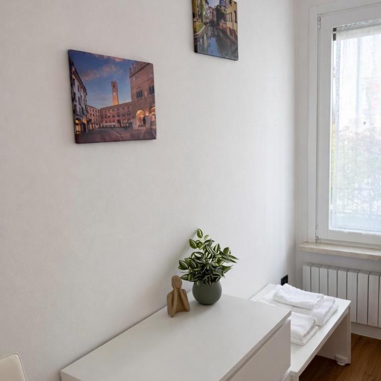 Domus Solferino - Private Parking near Airport & City Center - Apartamento de 2 dormitorios con balcón y terraza - 19