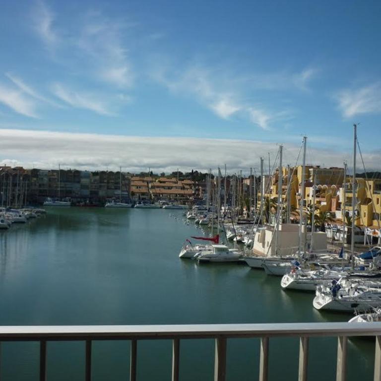 Studio cabine – 2 couchages – Vue port – Résidence Le Chébeck – Gruissan - Studio - 2