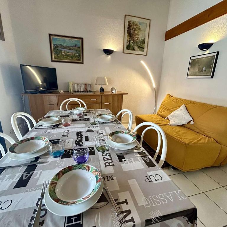 Mais 3 pièces mezz 6 couchages CAP D'AGDE CT770-061 - Maison 2 Chambres - 7