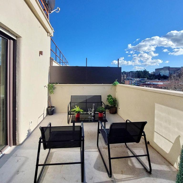 100m dal Vaticano Oasi Luxury 2 Terraces - Appartamento con 2 Camere da Letto - 92