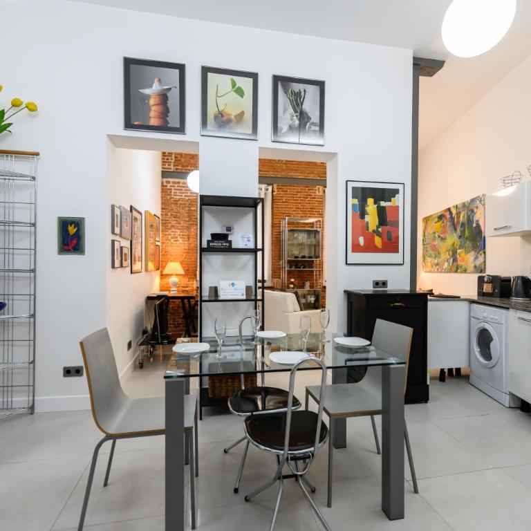 SIL6BI - Amplio y moderno piso de 1 dormitorio en el Centro de Madrid - Alquiler temporal - Apartamento de 1 dormitorio - 7