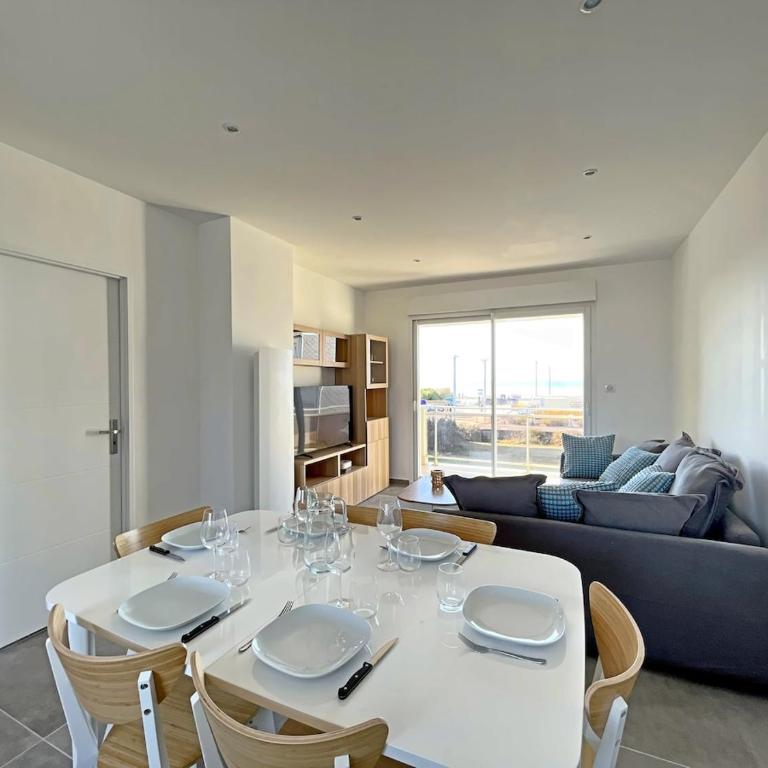 Océane - Appartement pour 6 personnes moderne avec balcon vue mer - Apartment mit 3 Schlafzimmern und Meerblick - 40