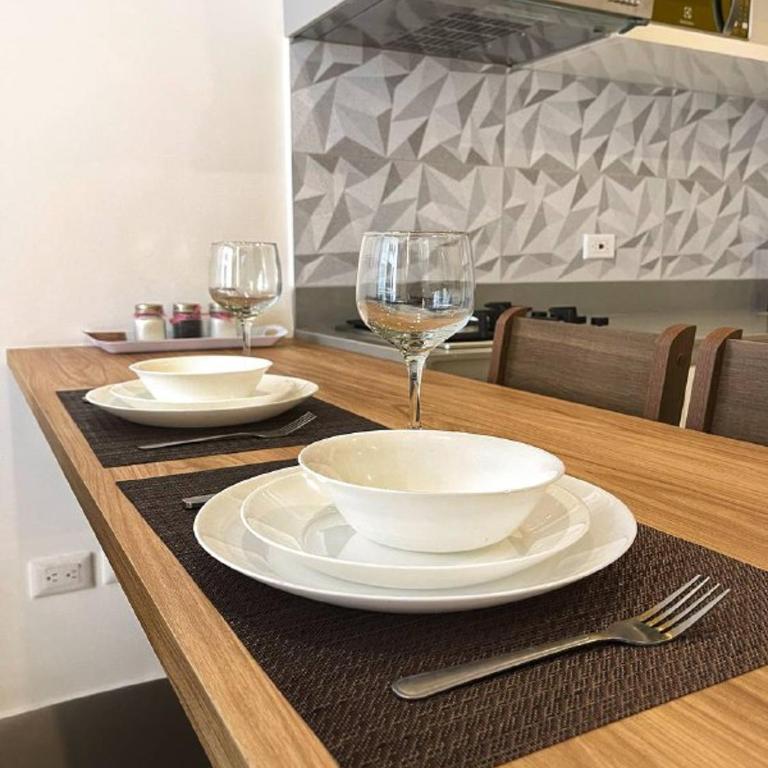 Balcon privado y vista al mar en Bello horizonte - Apartamento de 1 dormitorio - 10