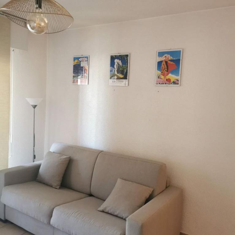 studio cosy vue mer à 2 min de la plage - One-Bedroom Apartment - 6
