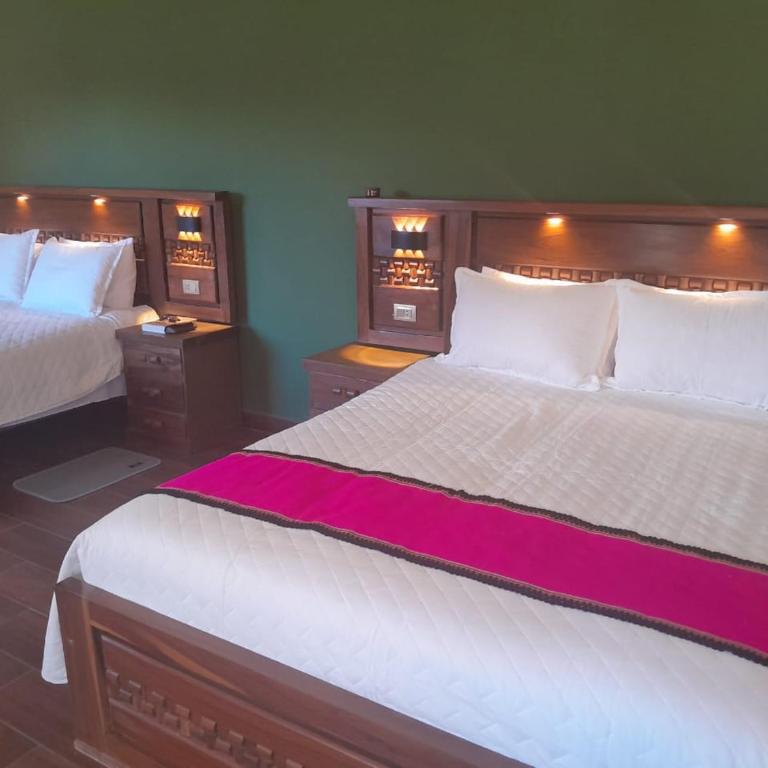Hotel Norte Potosí - Double Room with Two Double Beds - 1