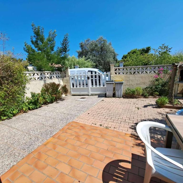Maison mitoyenne 3 pièces avec terrasse, jardin clôturé et parking - 6 couchages à Marseillan - FR-1-326-484 - Ferienhaus (6 Erwachsene) - 3
