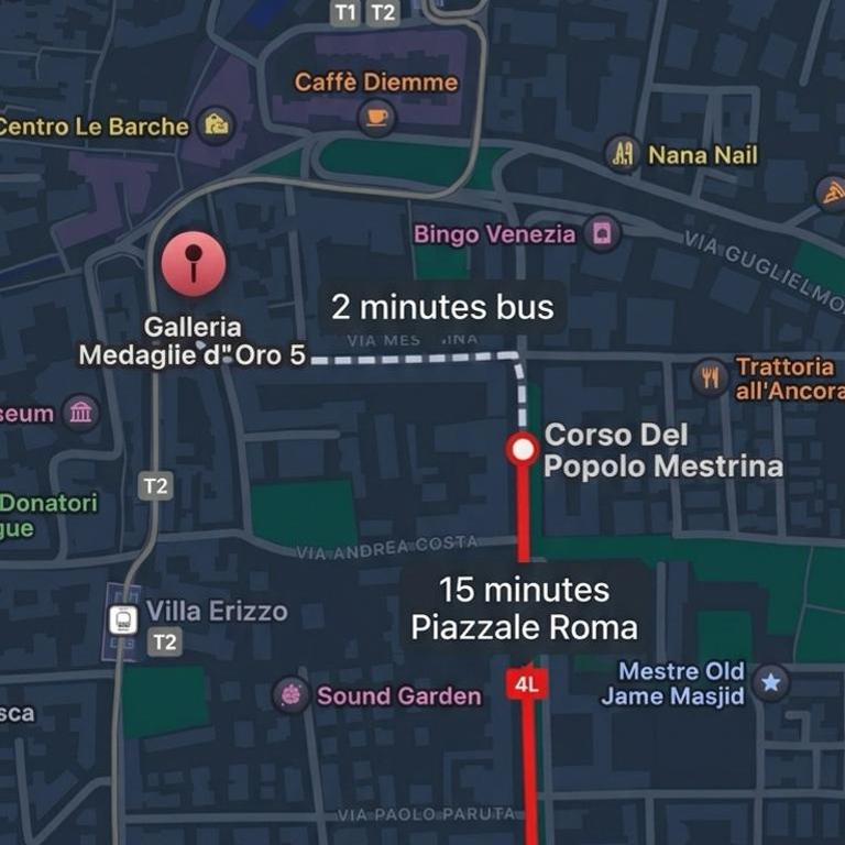 Piazza Ferretto Suite Venice in 10 min AC & WiFi - One-Bedroom Apartment - 5