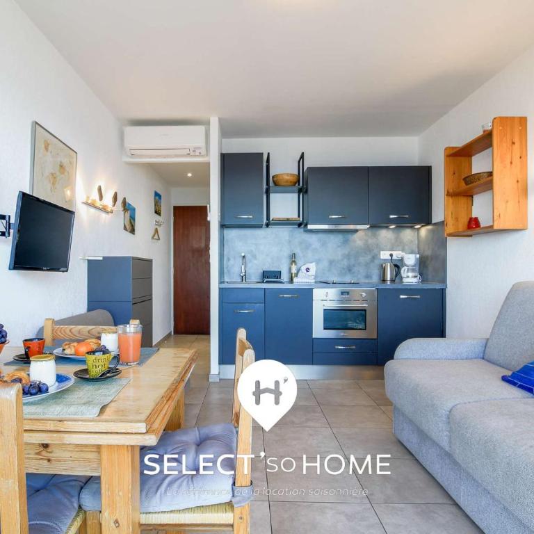 SELECT'soHOME - Studio avec vue mer au Lavandou pour 2 personnes ! - A deux pas de la plage - HORIZONS-115 - Appartamento Monolocale con Vista Mare - 4