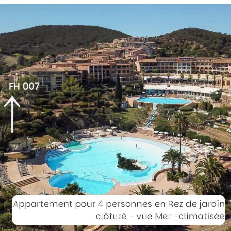 Appartement classé 4 étoiles Le Jardin sur la Mer avec PISCINES - Appartement Ressourçant végétation méditerranéenne, - Appartement 1 Chambre - Vue sur Mer - 30