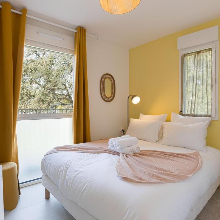 Clos des Chênes - terrace with sea view, modern, AC - Apartment - 4