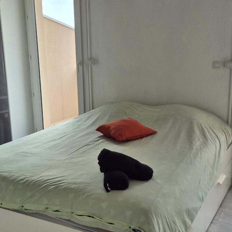 Port Brescou, T3 en duplex climatisé, superbe vue sur le port - Apartamento de 3 dormitorios - 16