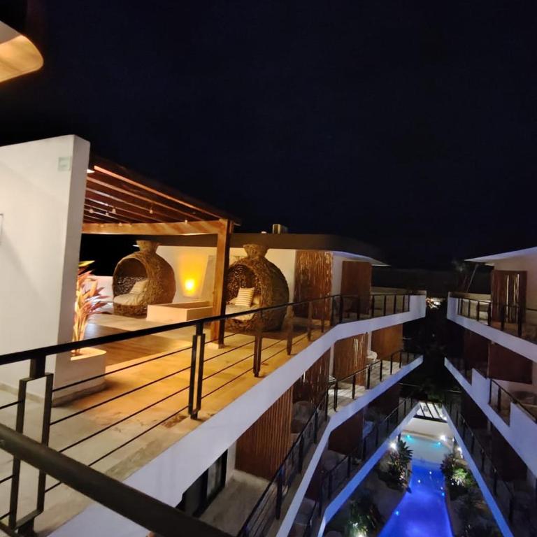 Studio con terrazza piscina y coworking - Apartamento de 1 dormitorio - 14