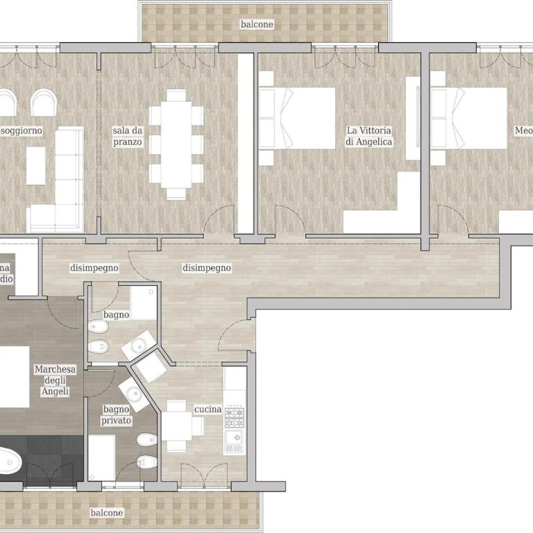 Angelica holiday home - Three-Bedroom Apartment - 19