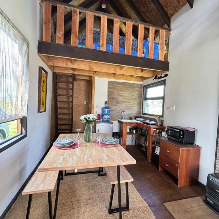 Tiny House, Tiny Black Frutillar - Family Room with Garden View - 7