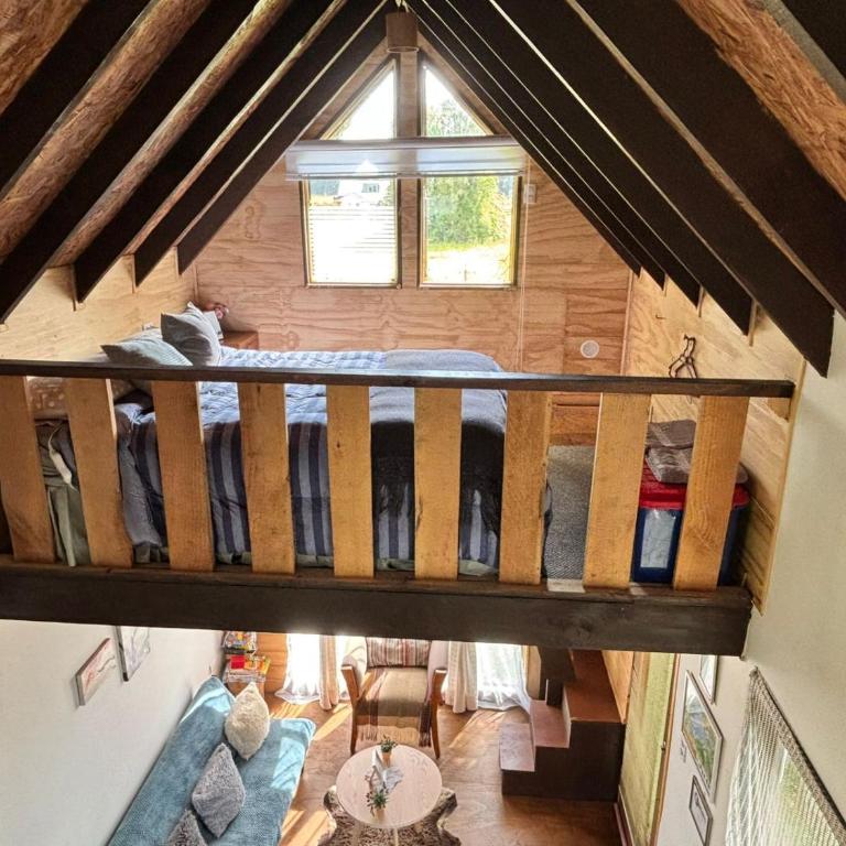 Tiny House, Tiny Black Frutillar - Family Room with Garden View - 27