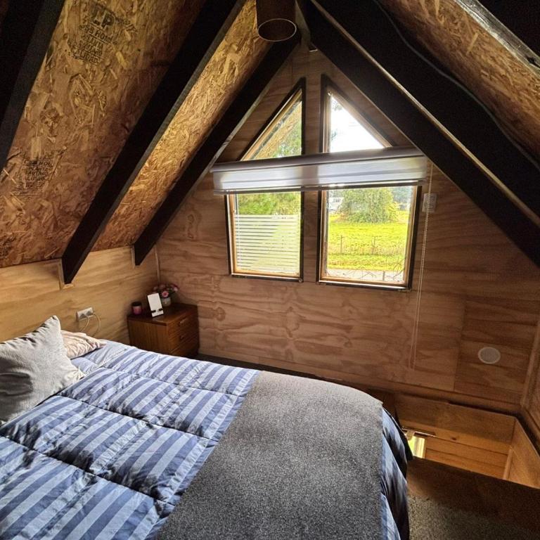 Tiny House, Tiny Black Frutillar - Family Room with Garden View - 30