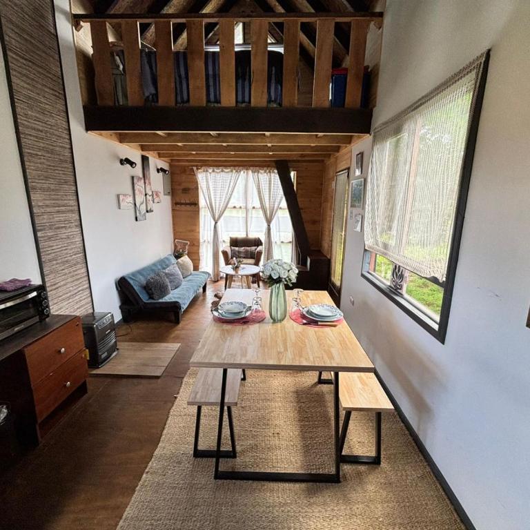 Tiny House, Tiny Black Frutillar - Family Room with Garden View - 33
