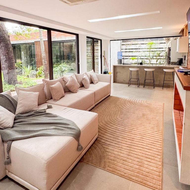 Casa en Sanber con piscina y jardín grande - Four-Bedroom Vacation Home - 28