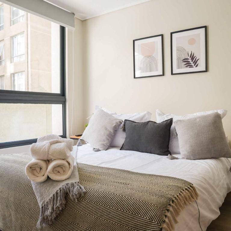 Stylish 2BR Apt in Santiago for 5 Gym Access - Apartment - 2