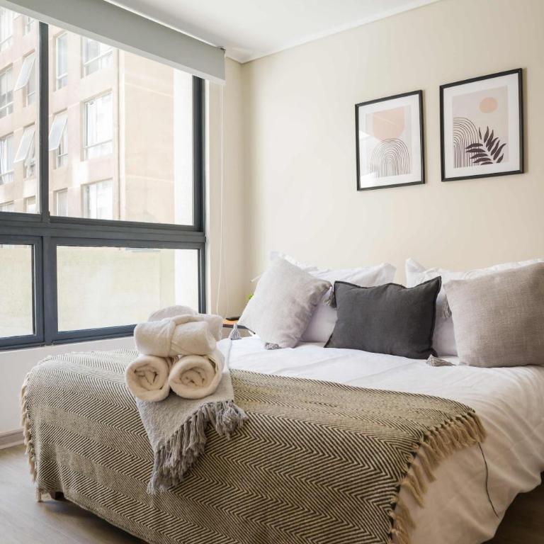 Stylish 2BR Apt in Santiago for 5 Gym Access - Apartment - 26