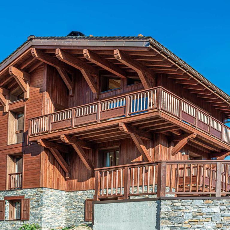 Chalet mitoyen exceptionnel à Courchevel 1650, 4 chambres en suite, animaux admis - FR-1-563-137 - Chalet - 20