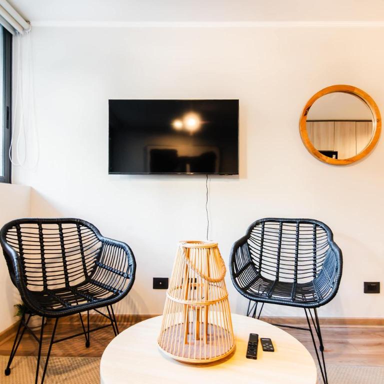 HOM I Parking Wifi Malla Ciudad Santiago - Apartment - 5