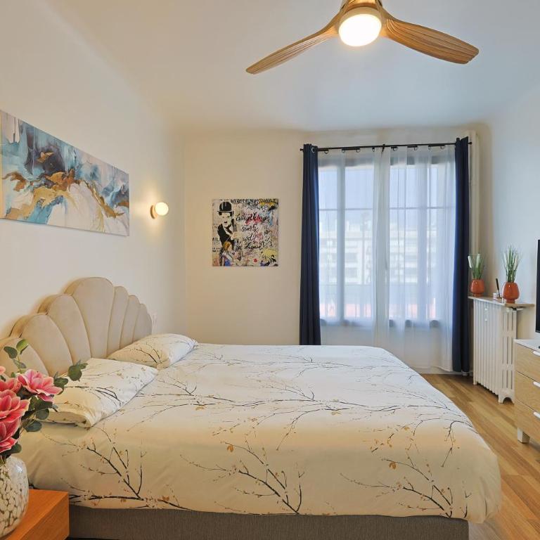 Élégant T2, vue dégagée, 300M de Roland Garros - One-Bedroom Apartment - 13