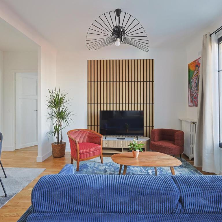 Élégant T2, vue dégagée, 300M de Roland Garros - One-Bedroom Apartment - 3