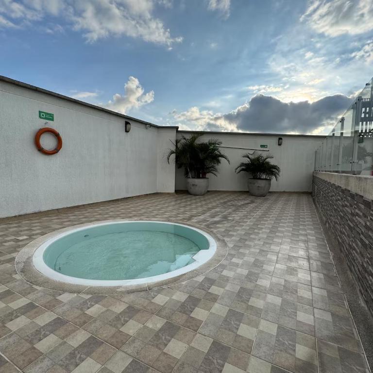 Acogedor Apto con Gran Vista, Piscina, Turco y Jacuzzi - One-Bedroom Apartment - 13