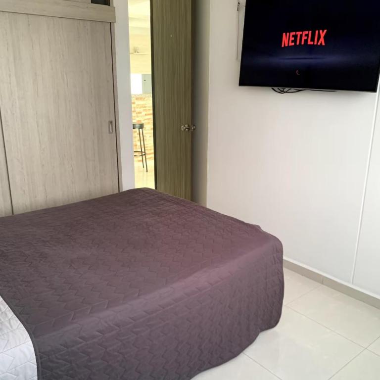 Acogedor Apto con Gran Vista, Piscina, Turco y Jacuzzi - One-Bedroom Apartment - 2