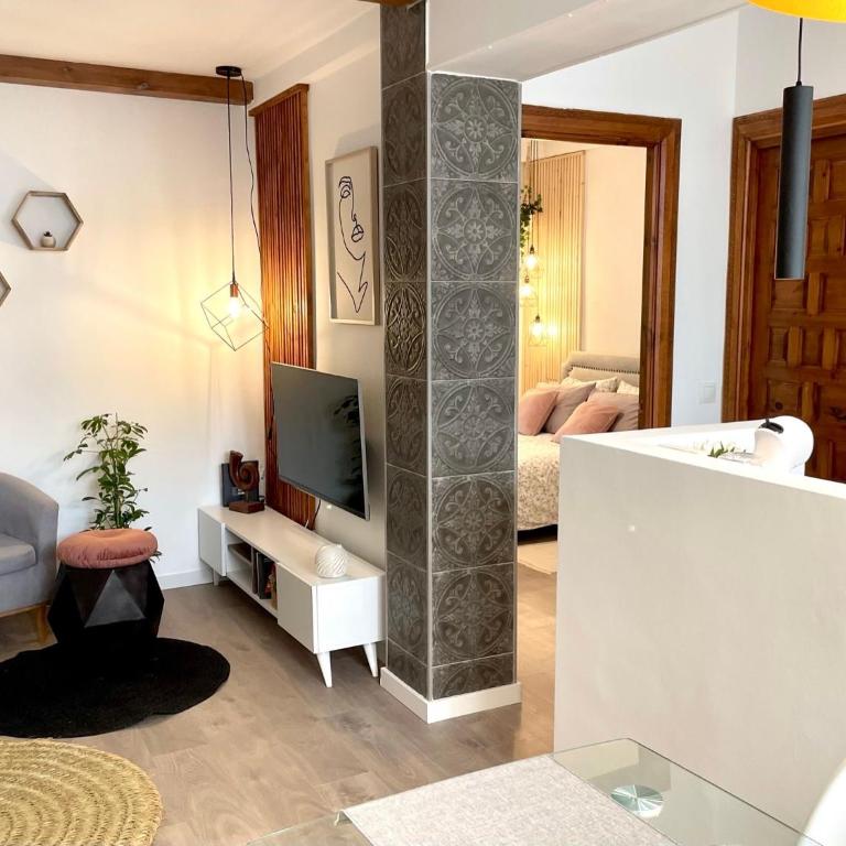 NT La Biznaga Elegante moderno y céntrico con terraza - Two-Bedroom Apartment - 20