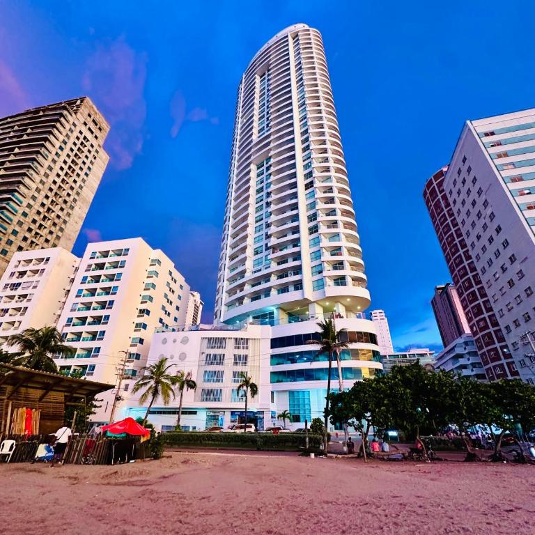 Apartamento Cartagena con vista al mar - Two-Bedroom Apartment - 34