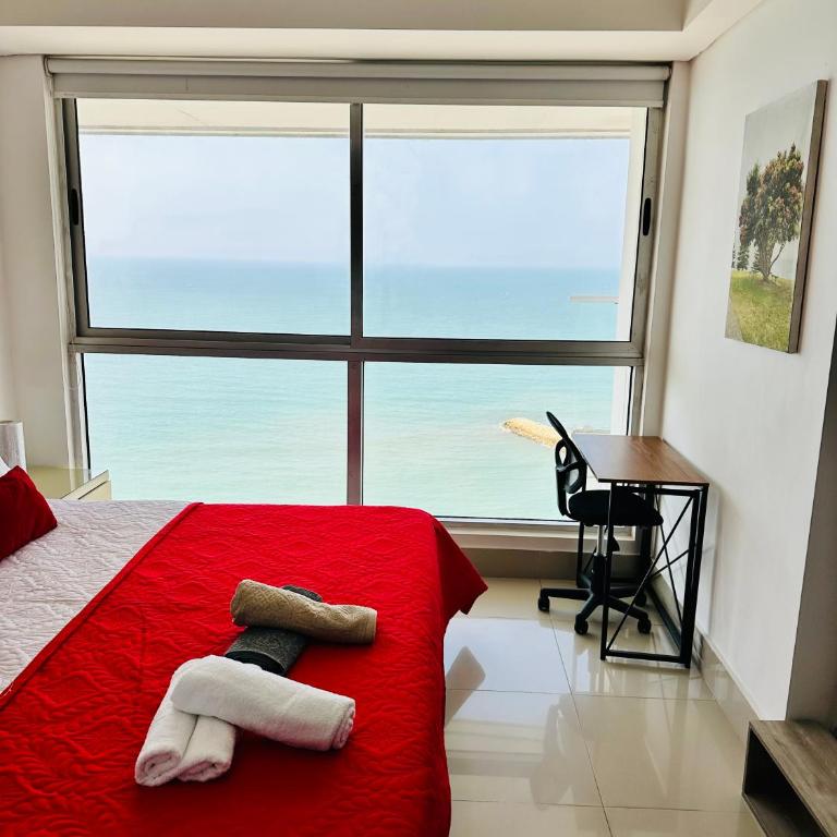 Apartamento Cartagena con vista al mar - Two-Bedroom Apartment - 5