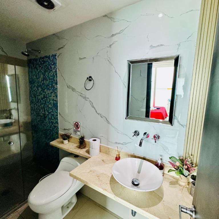 Apartamento Cartagena con vista al mar - Two-Bedroom Apartment - 17