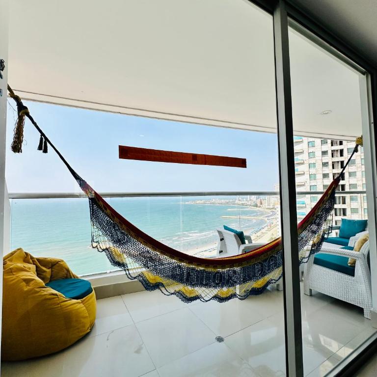 Apartamento Cartagena con vista al mar - Two-Bedroom Apartment - 9